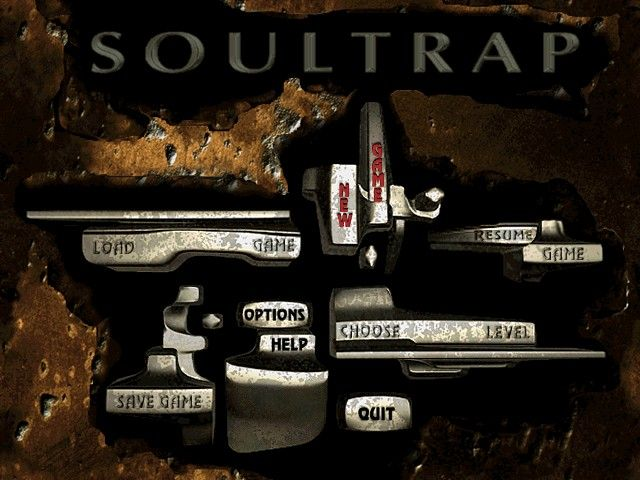 Title screen of SoulTrap