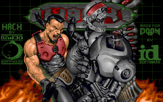 Title screen of HacX