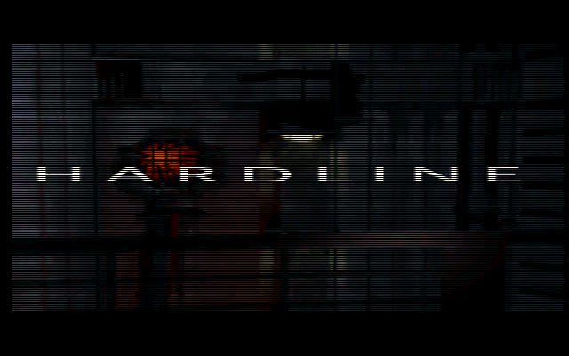 Title screen of Hardline