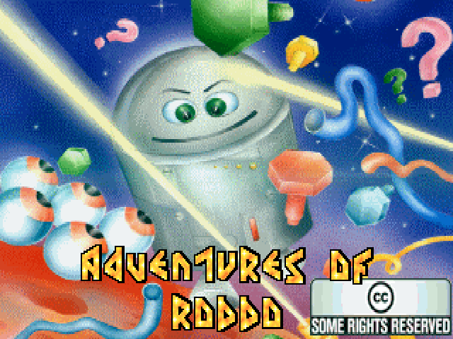 Title screen of Robbo