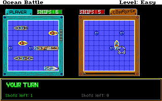 Gameplay of Ocean Battle