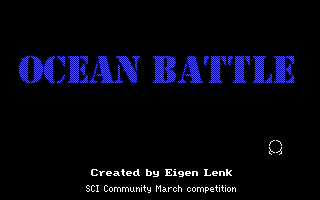 Title screen of Ocean Battle