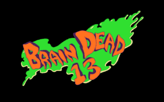 Title screen of Brain Dead 13