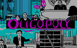 Title screen of Oligopoly