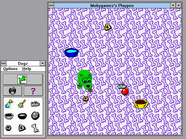 Gameplay of Dogz: Your Computer Pet