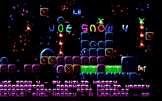 Title screen of Joe Snow 4