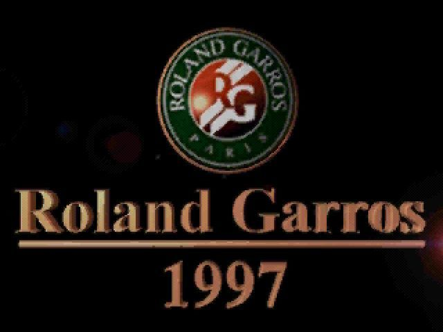 Title screen of Roland Garros 97