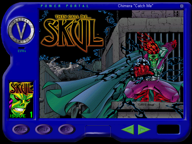Title screen of They Call Me... The Skul