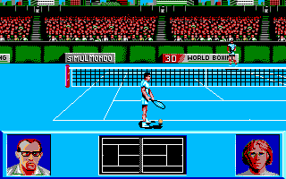 Gameplay of I Play: 3D Tennis