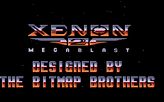 Title screen of Xenon 2: Megablast
