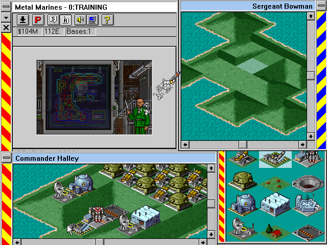 Gameplay of Metal Marines Master Edition