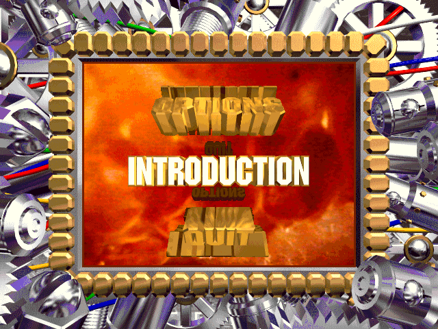 Title screen of Overkill (1996)