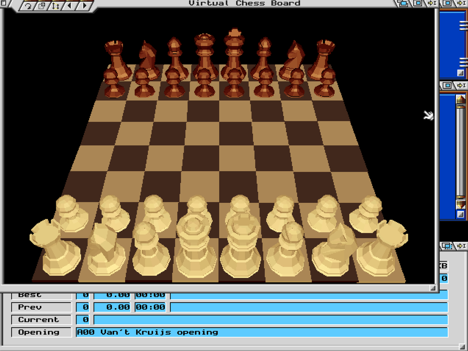 Gameplay of Virtual Chess Platinum