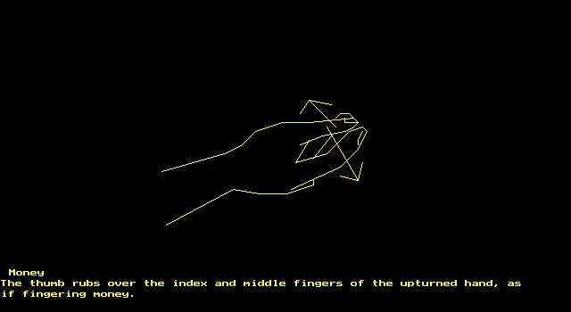Gameplay of American Sign Language Tutor
