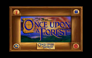 Title screen of Once Upon a Forest