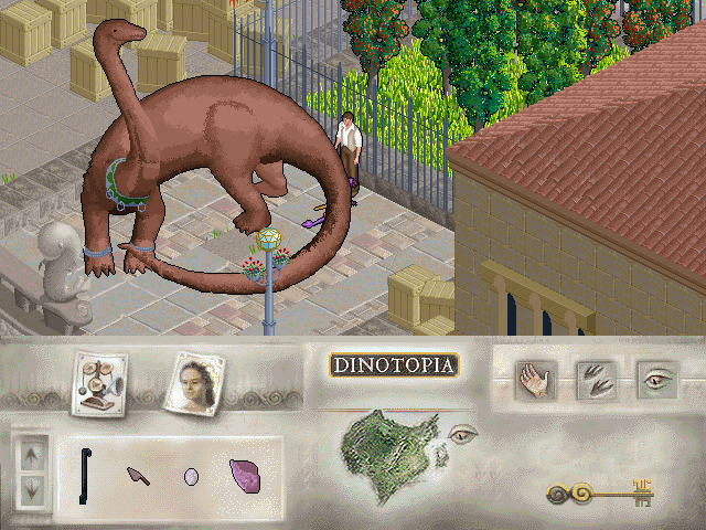 Gameplay of Dinotopia
