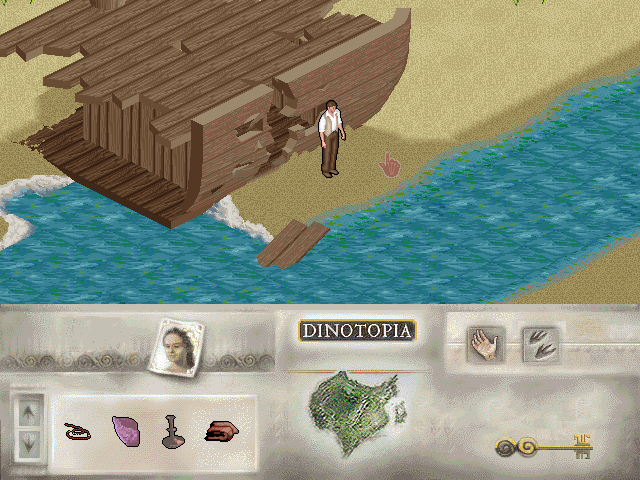 Gameplay of Dinotopia