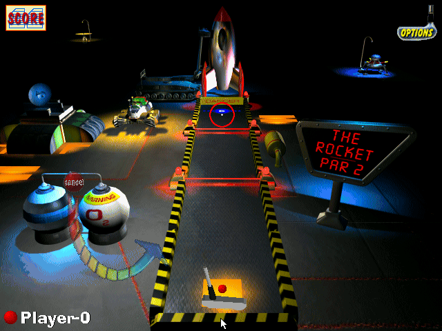Gameplay of 3-D Ultra Minigolf