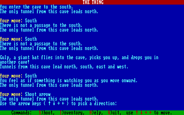 Gameplay of The Thing