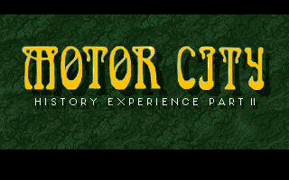 Title screen of Motor City