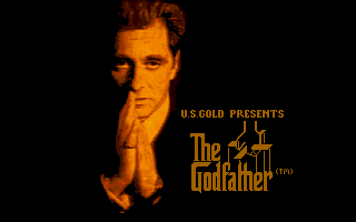Title screen of The Godfather