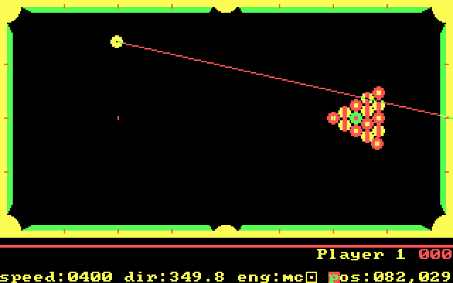 Gameplay of PC Pool