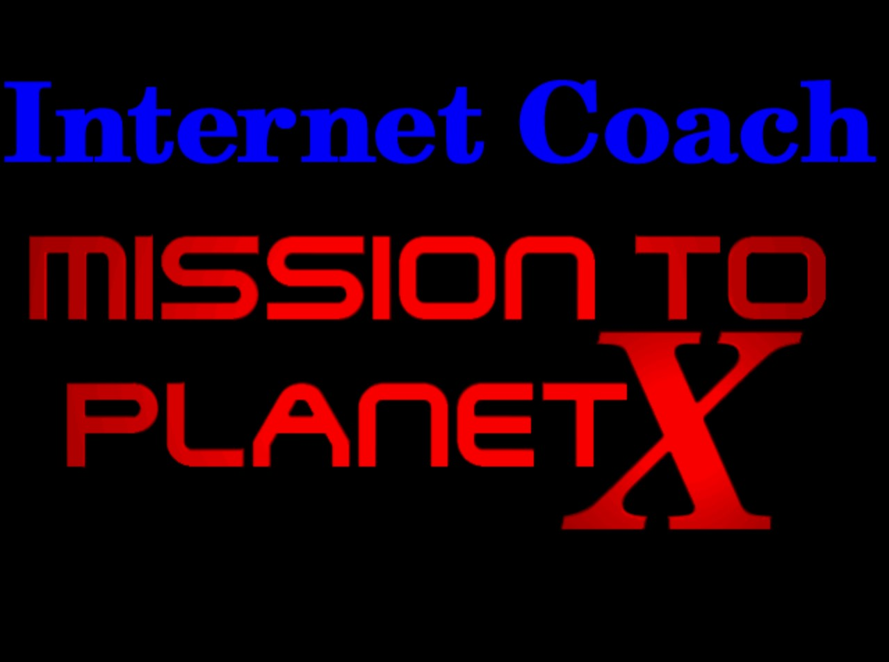 Title screen of Mission to Planet X
