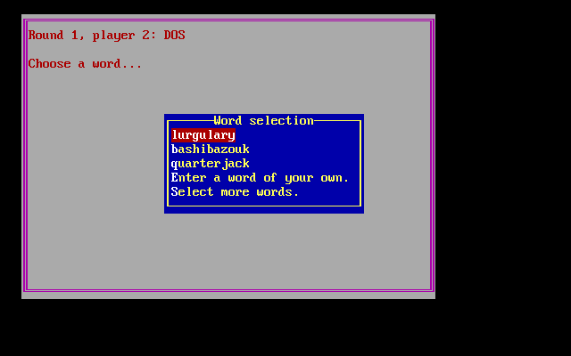 Gameplay of Fictionary (1989)