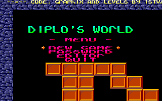 Title screen of Diplo