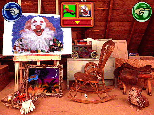 Gameplay of In Grandma's Attic