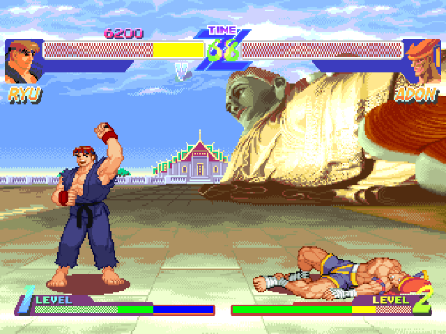 Gameplay of Street Fighter Alpha: Warriors' Dreams