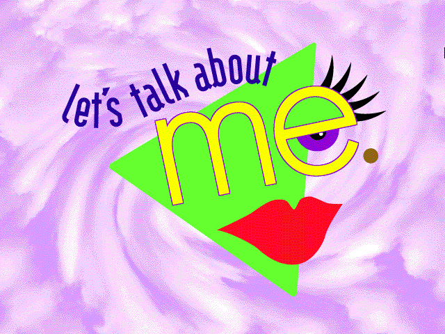 Title screen of Let's Talk About Me