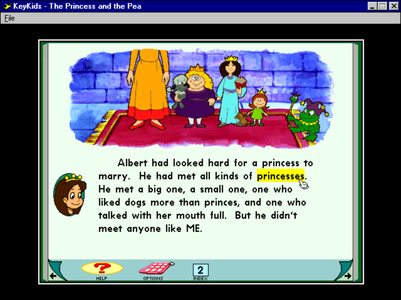 Gameplay of The Princess and the Pea