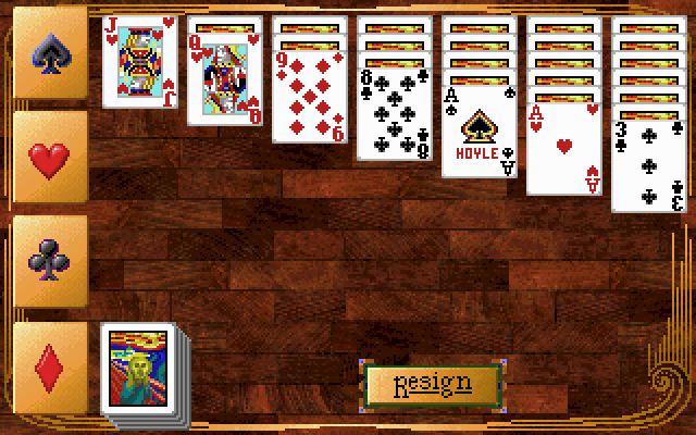 Gameplay of Hoyle Classic Card Games