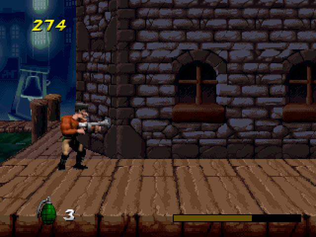 Gameplay of Agent Armstrong