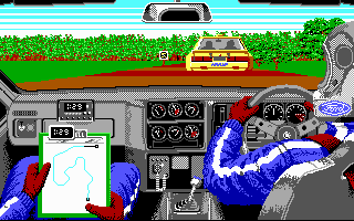 Gameplay of Lombard RAC Rally