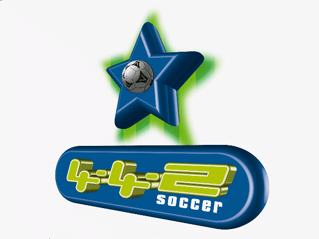 Title screen of 4-4-2 Soccer