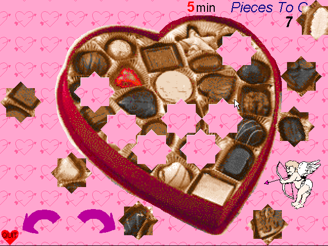 Gameplay of Valentine Puzzles '98