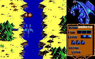 Gameplay of Dragon Spirit