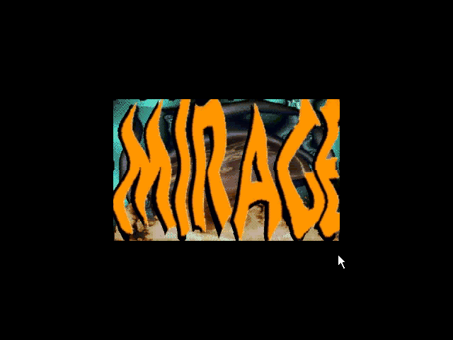 Title screen of Mirage