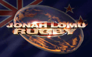 Title screen of Jonah Lomu Rugby