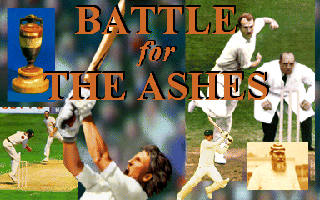 Title screen of Battle for the Ashes
