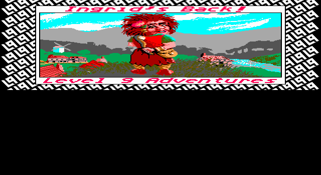 Title screen of Gnome Ranger II: Ingrid's Back