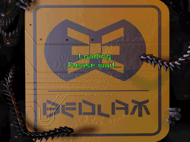Title screen of Bedlam