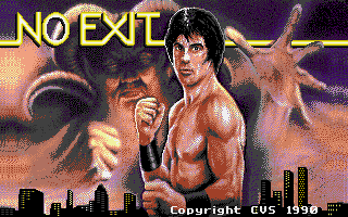 Title screen of No Exit