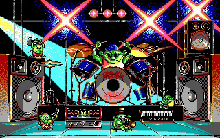 Title screen of Rock 'n Roll