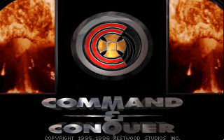 Title screen of Command & Conquer
