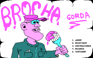 Title screen of Brocha Gorda