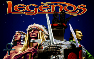 Title screen of Legends