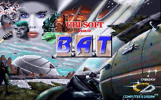Title screen of B.A.T.
